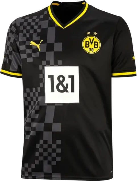 BVB Dortmund AWAY Jersey Replica w/ Sponsor Puma