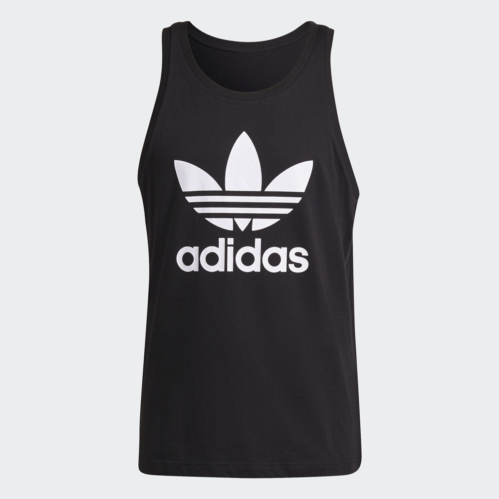 H06634-Adidas Adicolor Classics Trefoil Tank Top - Black